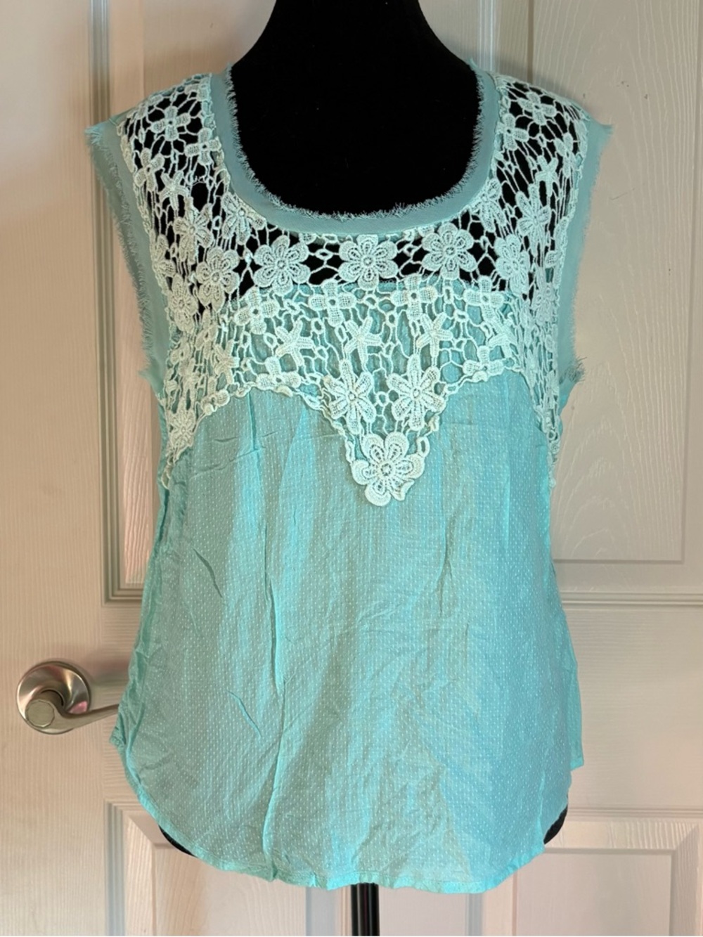 LOVE ON A HANGER Crochet Top